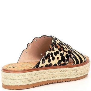 Antoino Melani Lerris Leopard Platform Sandals